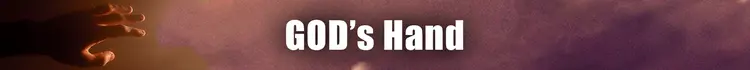 God's hand